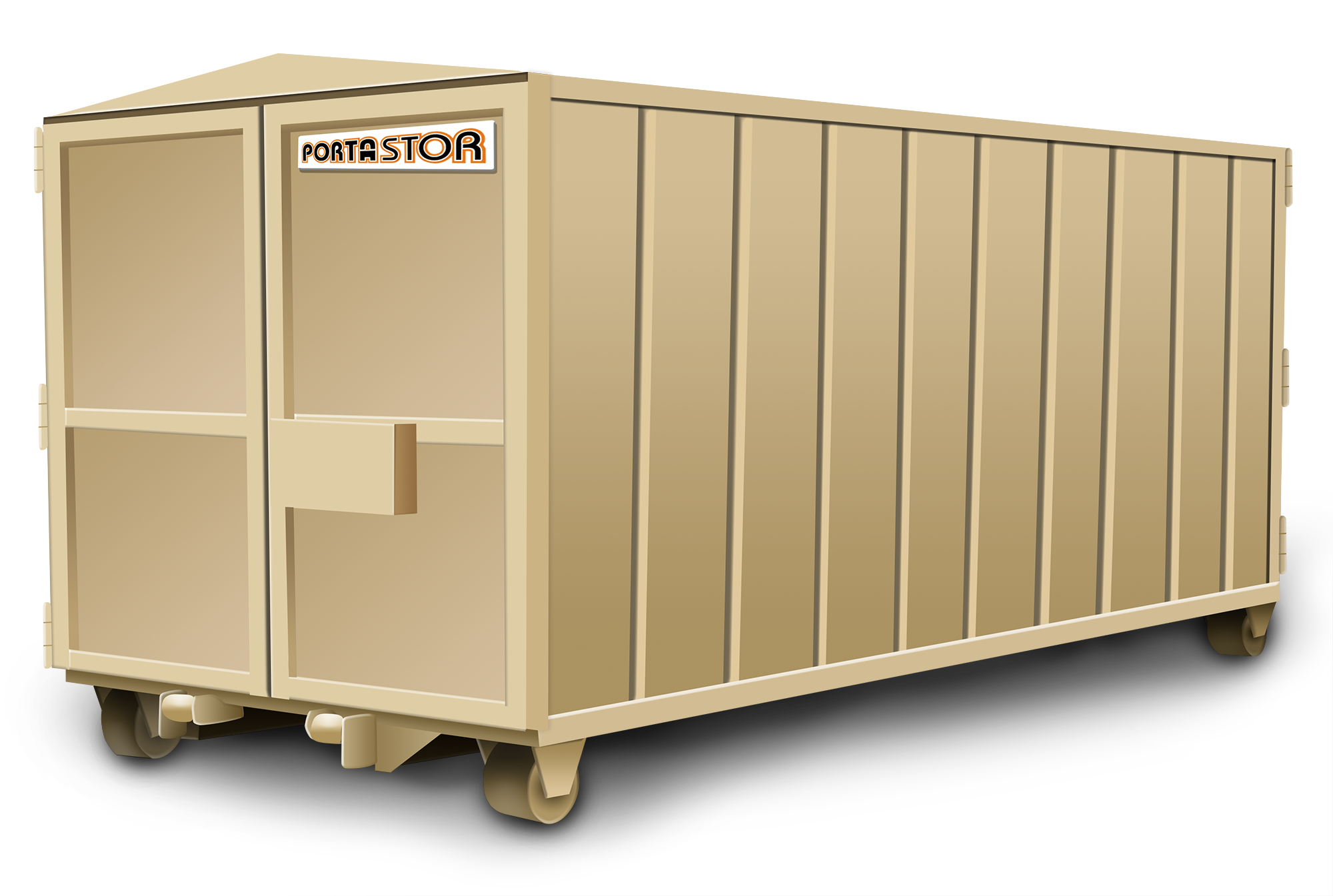 16 X 8 X 8 ROLL OFF CONTAINER Porta Stor