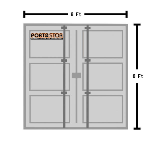 Stor Sizes 40 x 8 x 8 CARGO CONTAINER - Porta-Stor