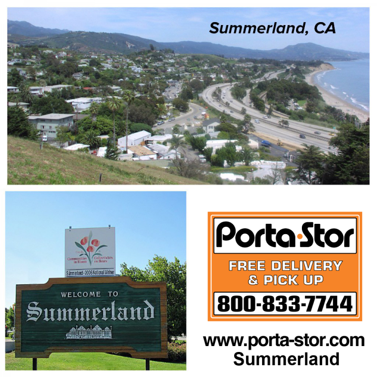 Rent Storage Containers in Summerland PortaStor