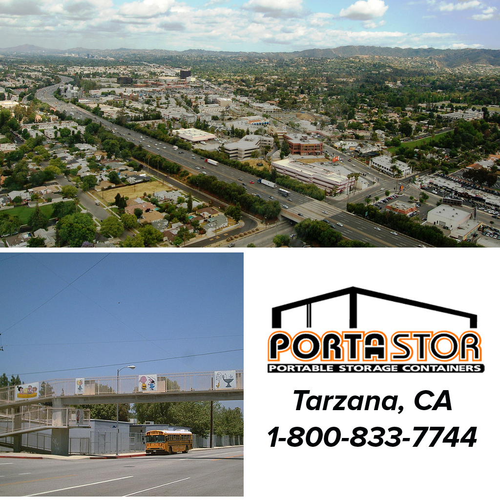 Rent portable storage containers in Tarzana, CA