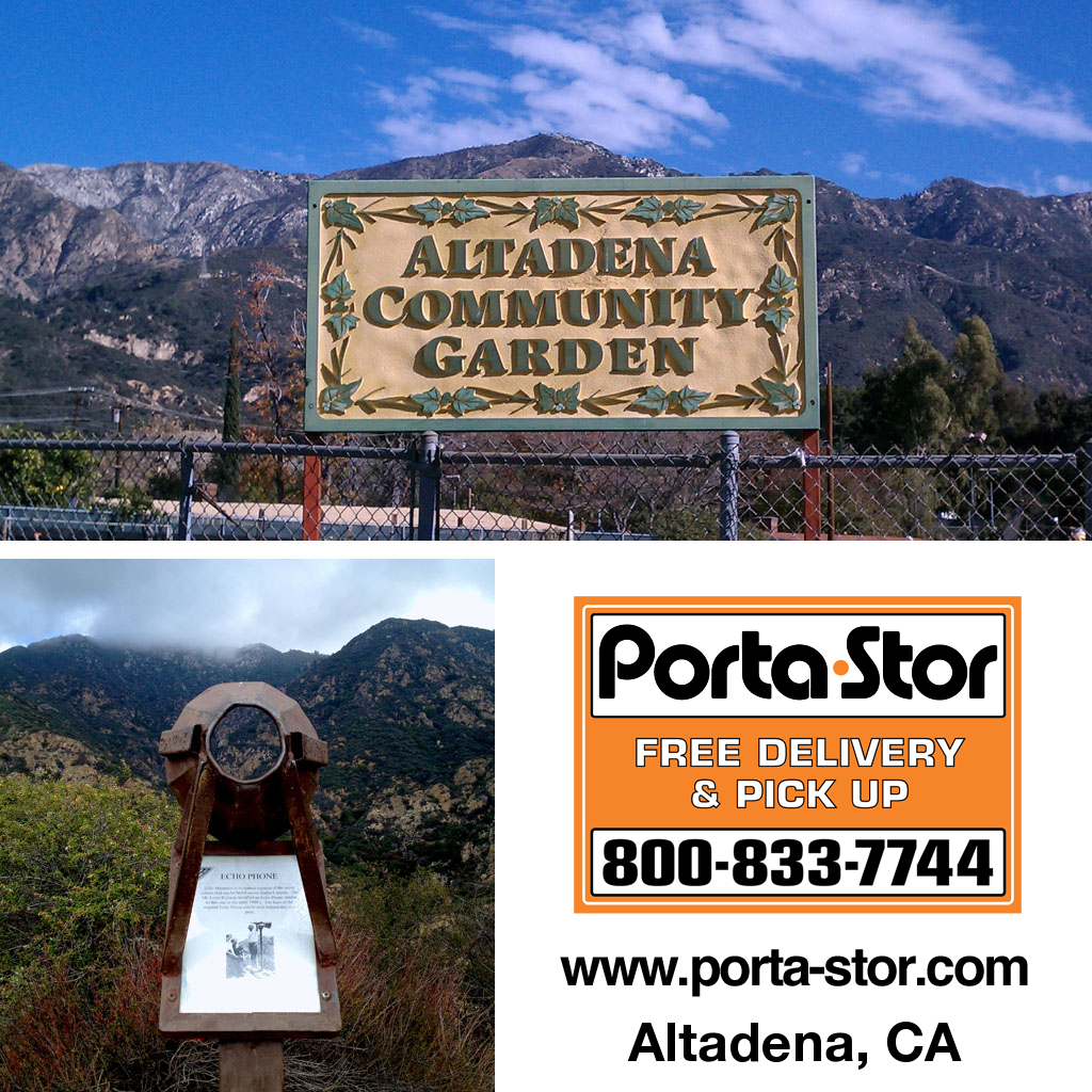 Porta-Stor Location Collage - Altadena