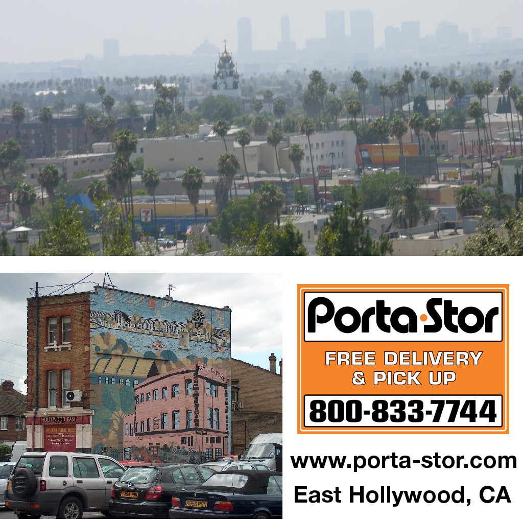 Porta-Stor Location Collage - East Hollywood