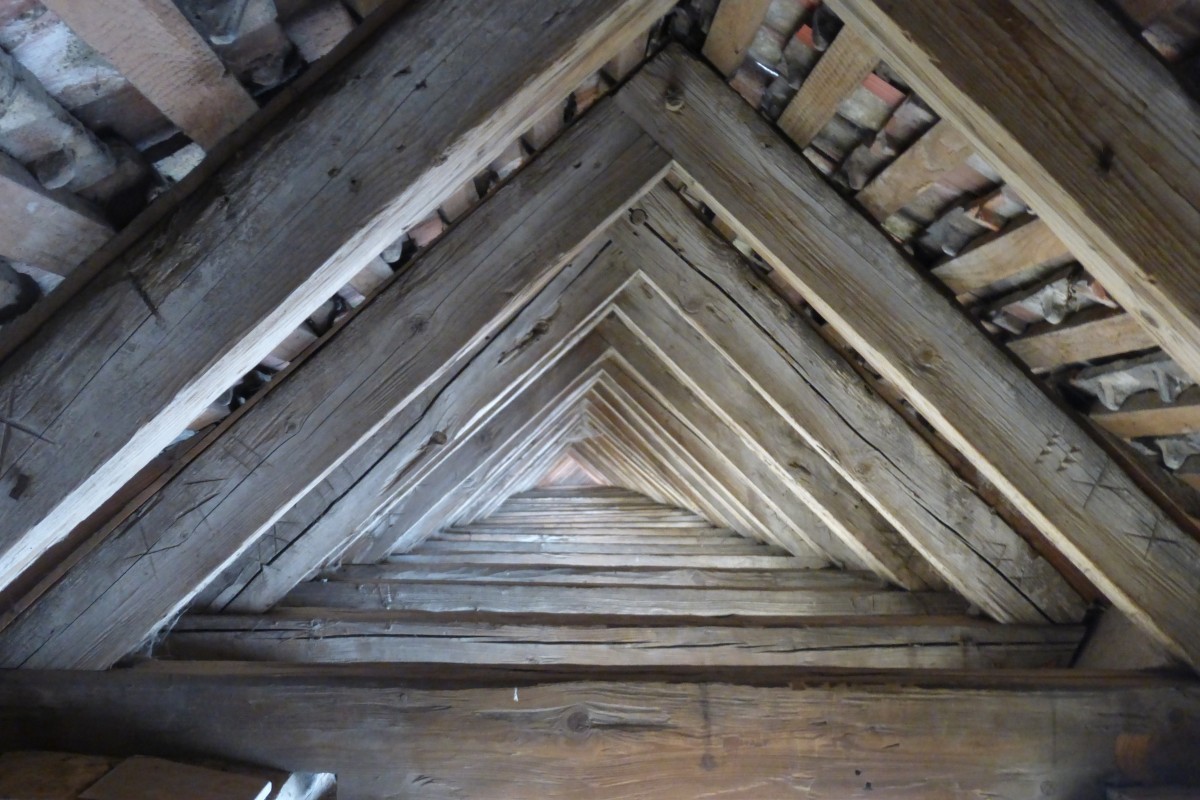 attic organization