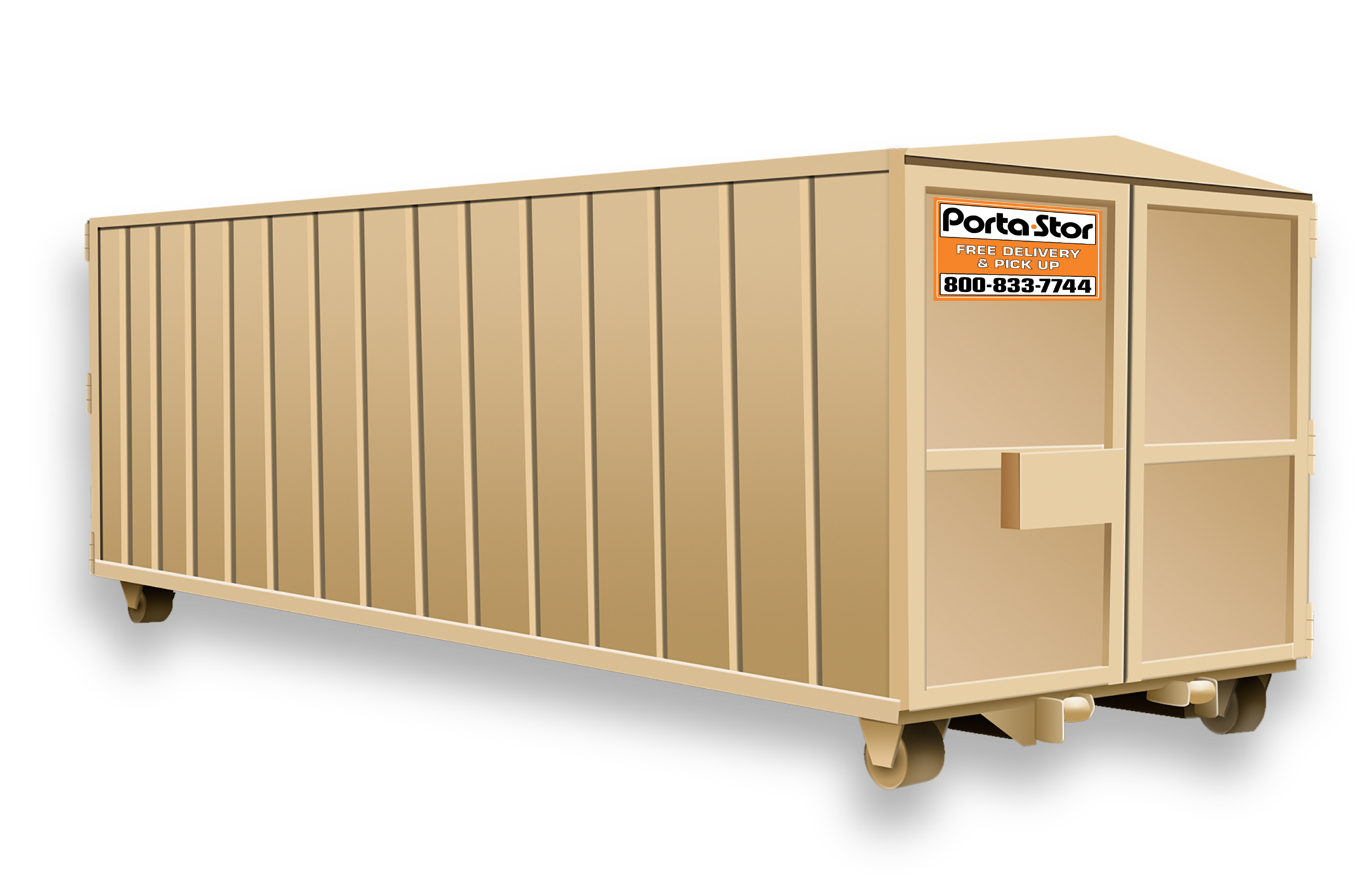 26 X 8 X 8 Roll Off Container Rental Porta Stor